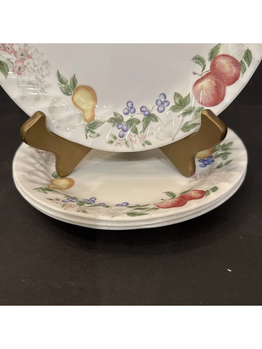 Corelle Chutney Set of 4 Luncheon Salad Dessert Plates 9